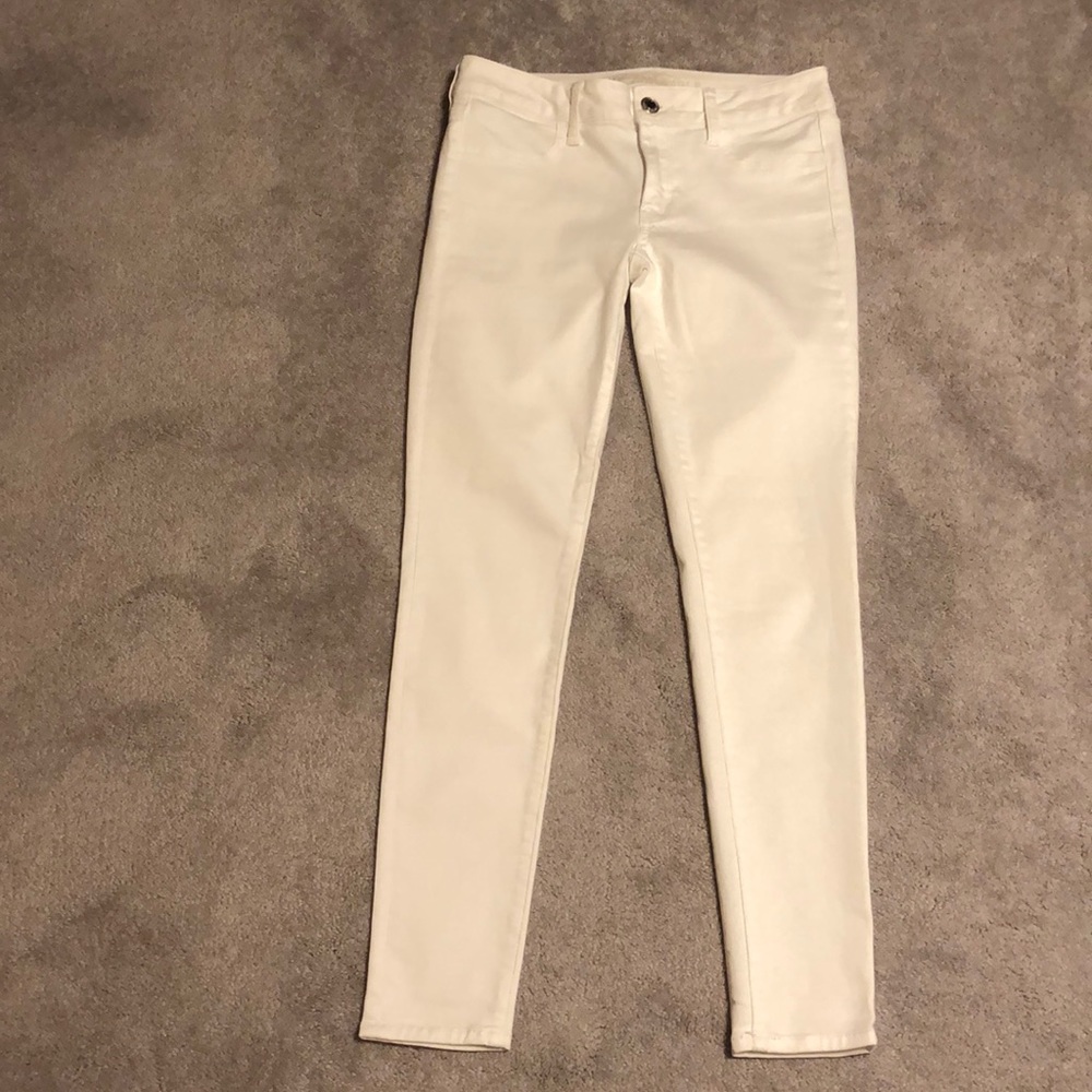American Eagle Super Stretch X White Jegging Size 4